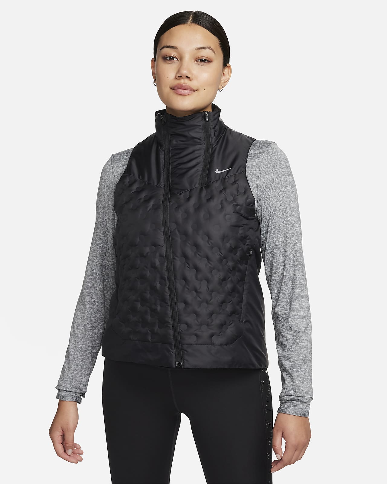 Γυναικείο αμάνικο μπουφάν για τρέξιμο Nike Therma-FIT ADV Repel AeroLoft