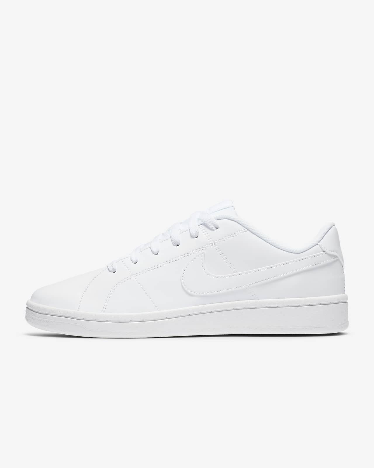 nike court royale white and blue