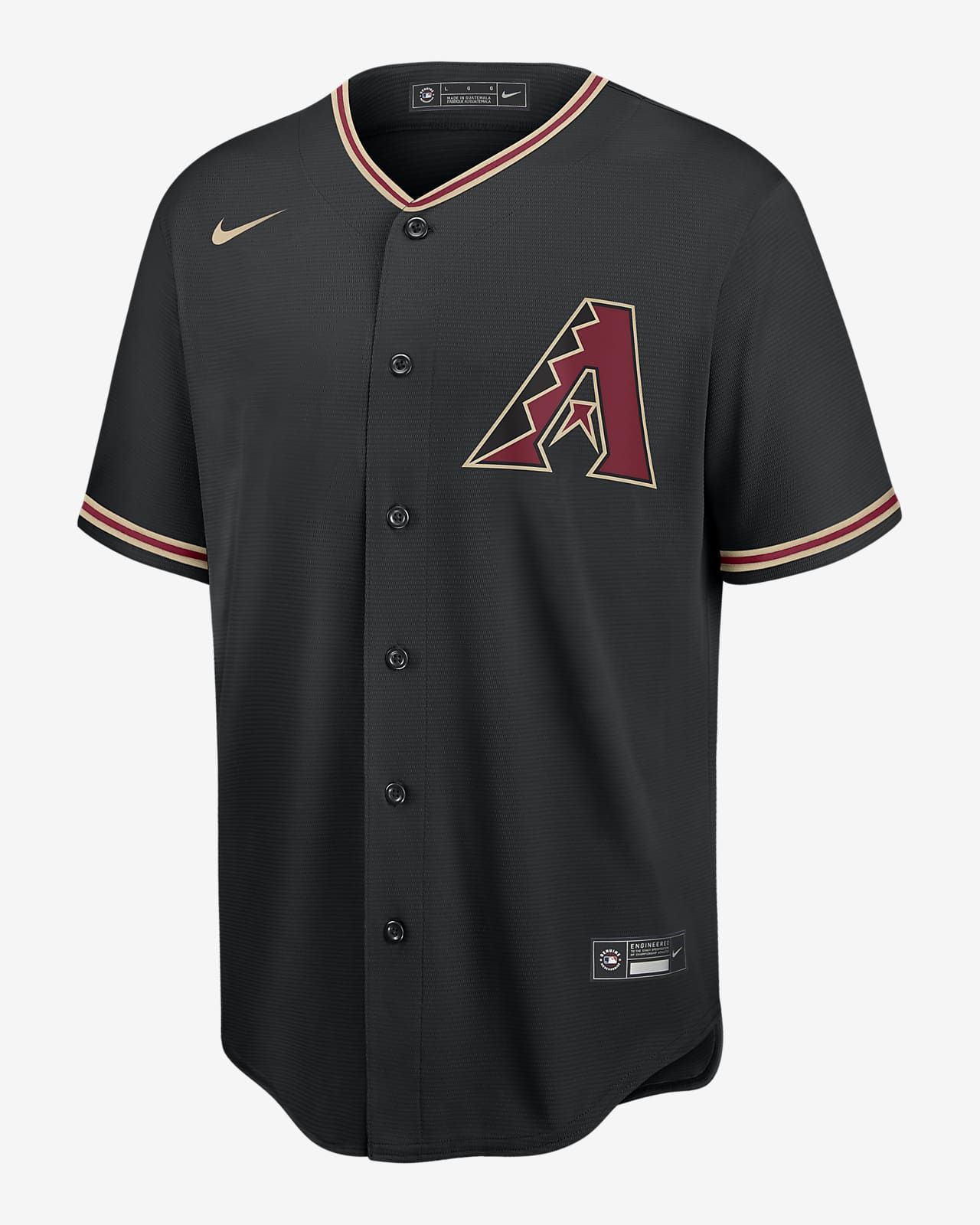 Camiseta de béisbol Replica para hombre MLB Arizona Diamondbacks.