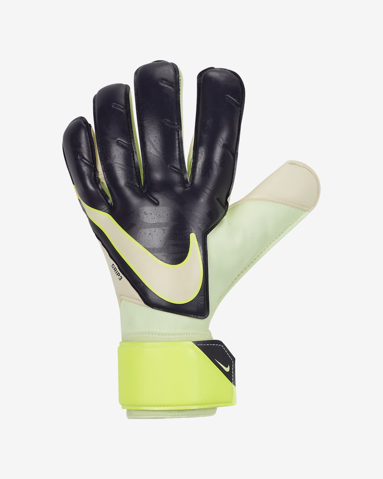 Nike Goalkeeper Grip3 Football Gloves. Nike