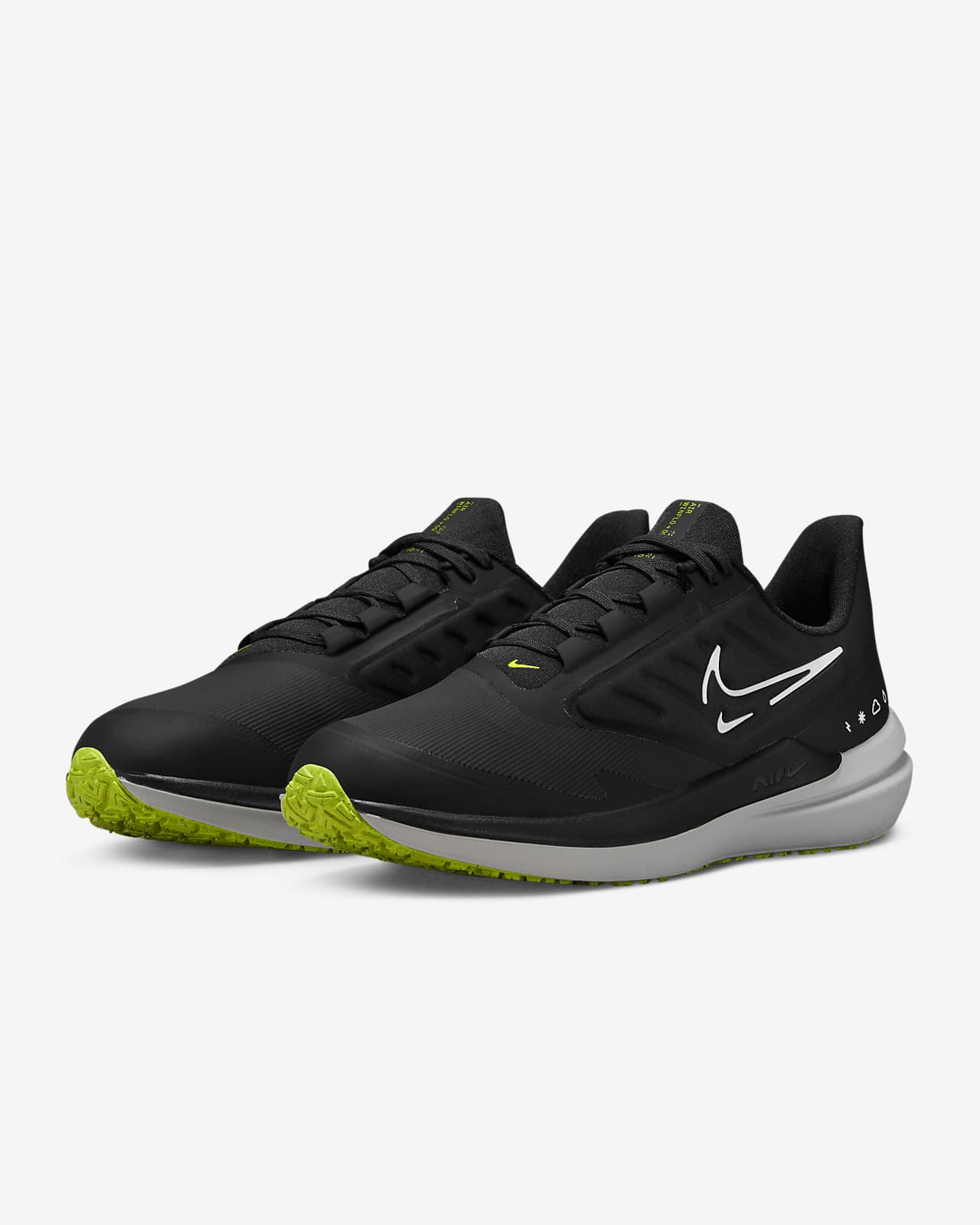 Nike Air Winflo 9 Shield Men's Weatherised Road Running Shoes. Nike PH