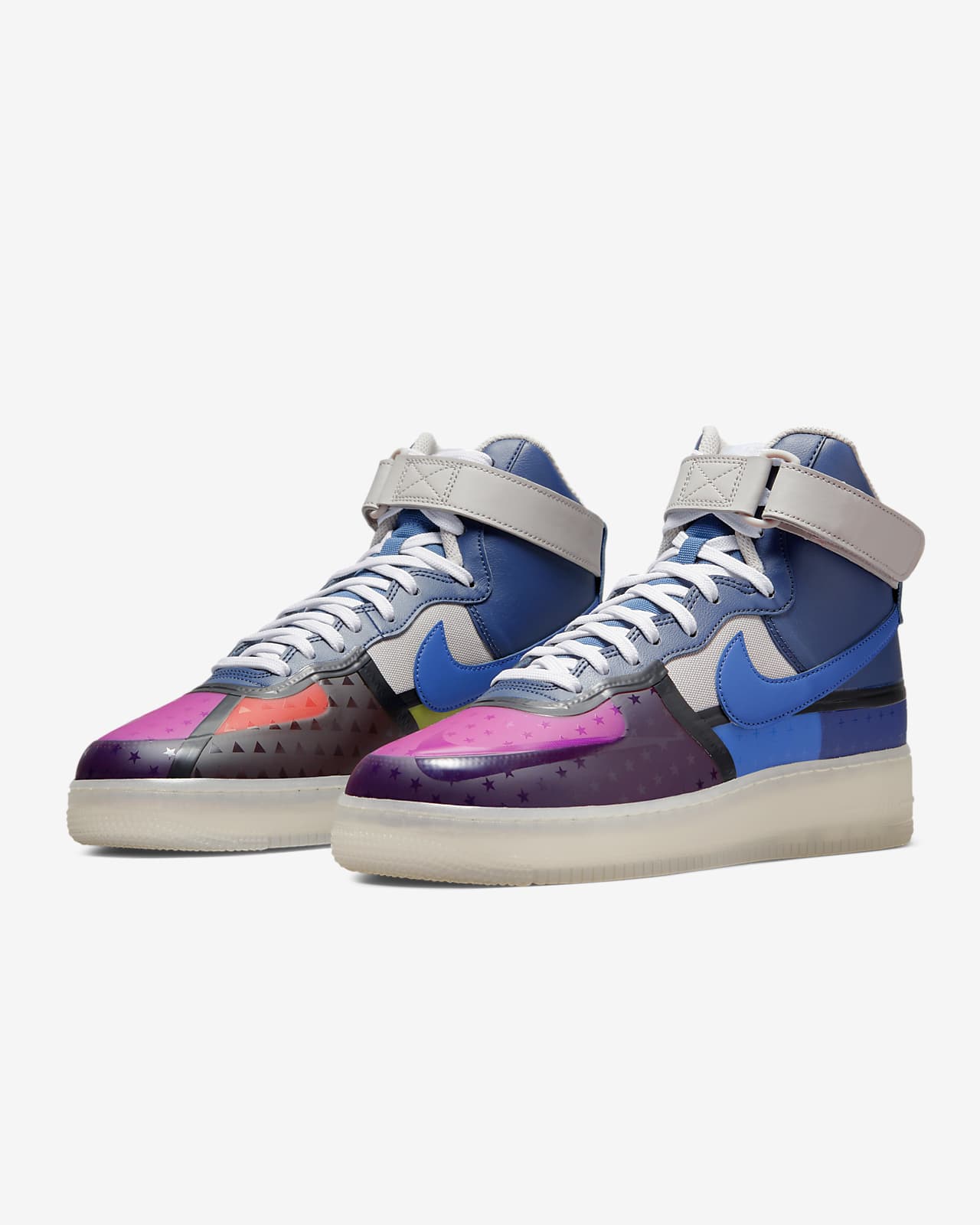 nike air force 1 high top purple