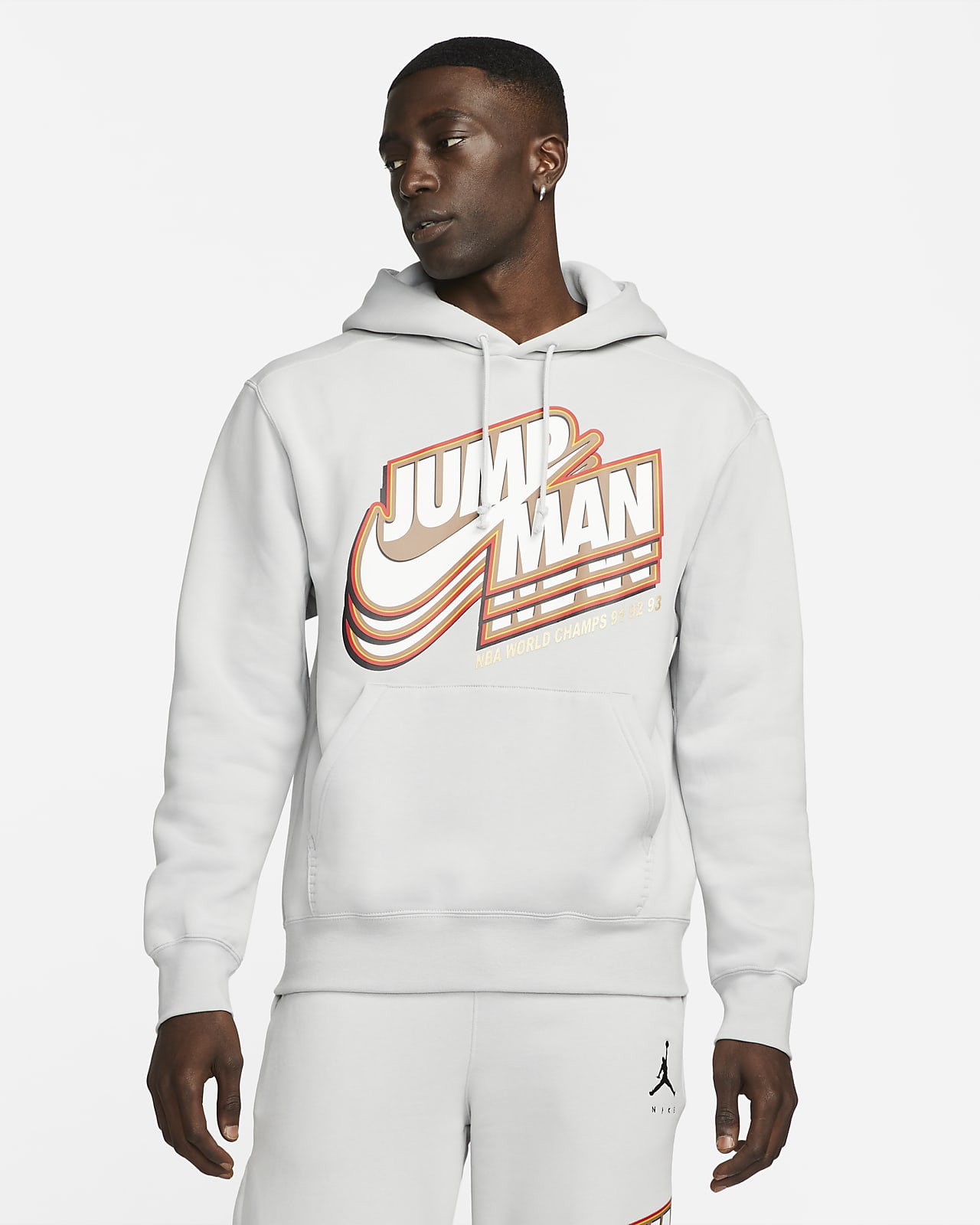 Jordan Jumpman Sudadera con capucha de tejido Fleece - Hombre. Nike ES