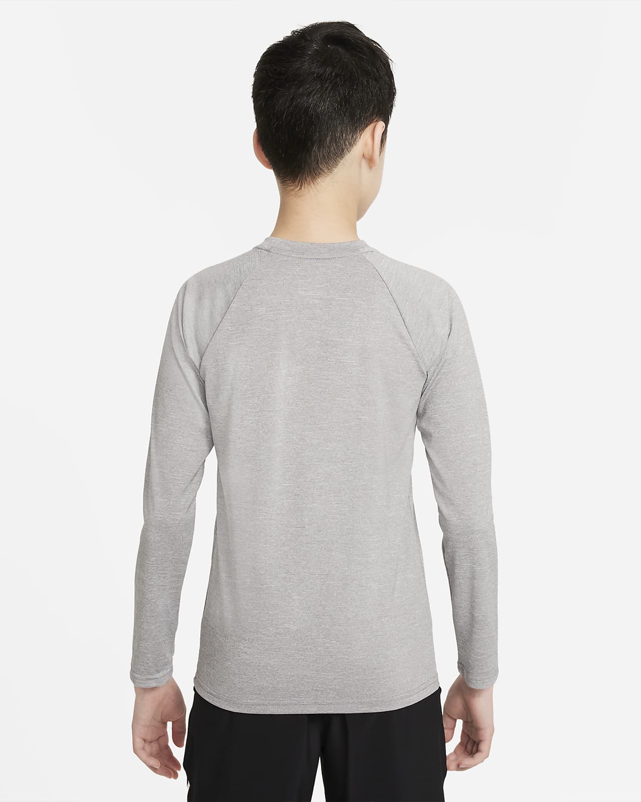 Long-Sleeve Hydroguard Swim Shirt. Nike 