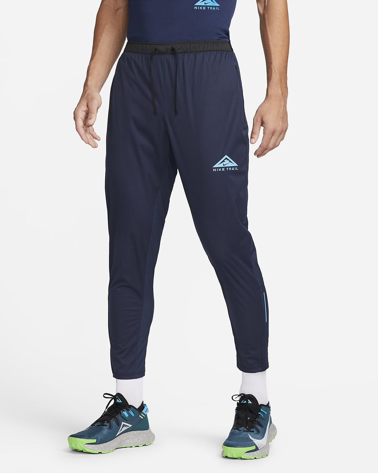 Buy Nike Men's Dri-FIT Phenom Elite Knit Trail Running Pants Grey