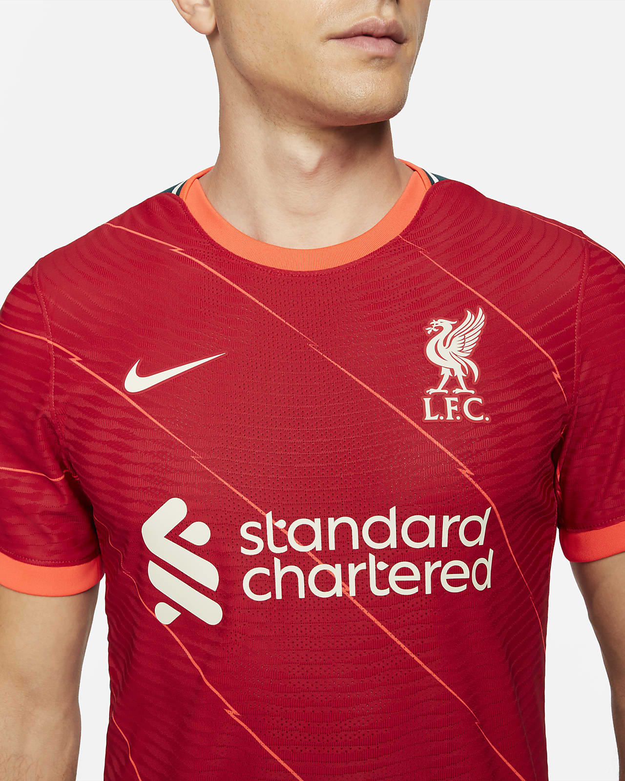 Liverpool FC 2021/22 Match Home Men's Nike Dri-FIT ADV Soccer Jersey