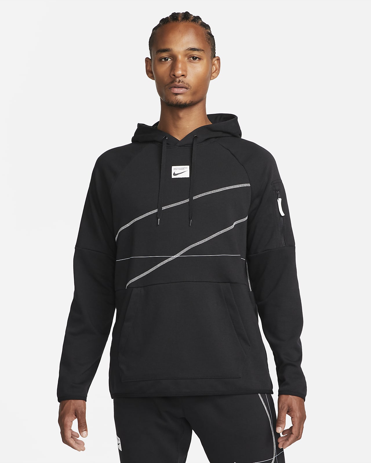 transfusie Parasiet handicap Nike Dri-FIT Men's Fleece Pullover Fitness Hoodie. Nike.com