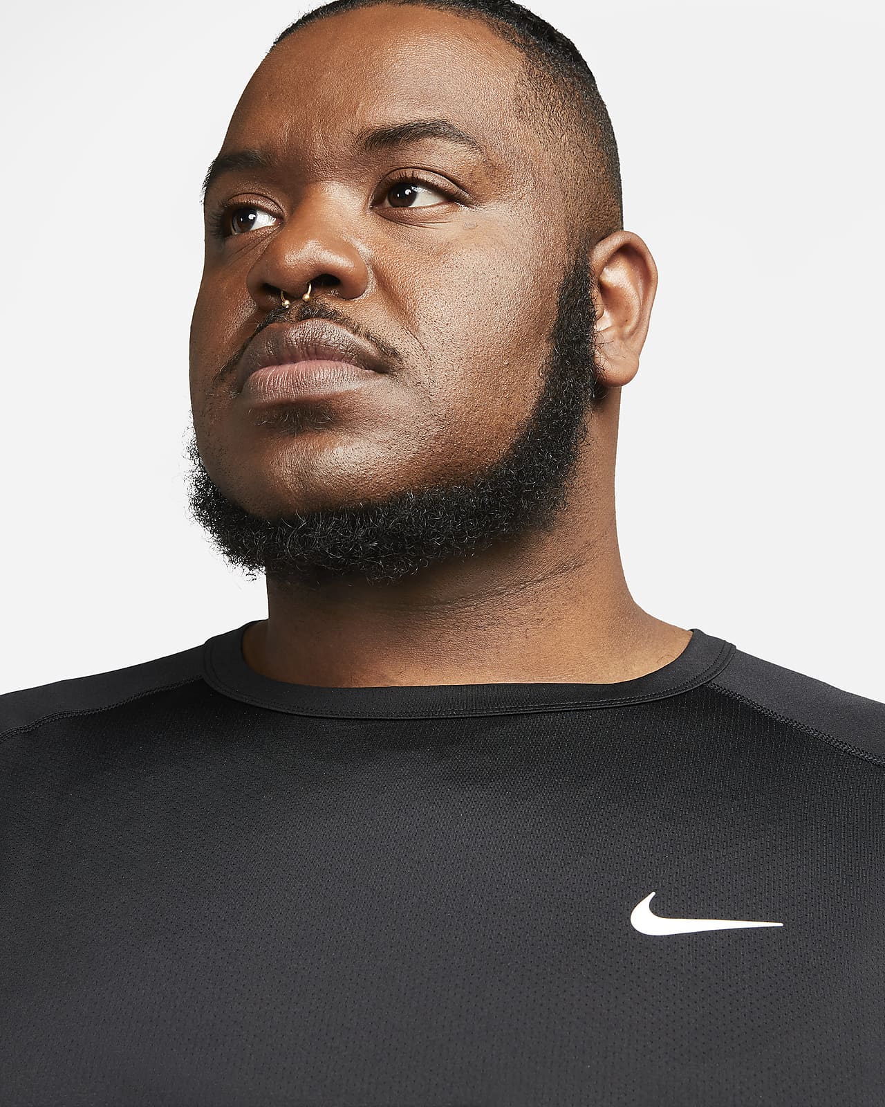 Nike Dri-FIT Ready Men's Short-Sleeve Fitness Top. Nike LU
