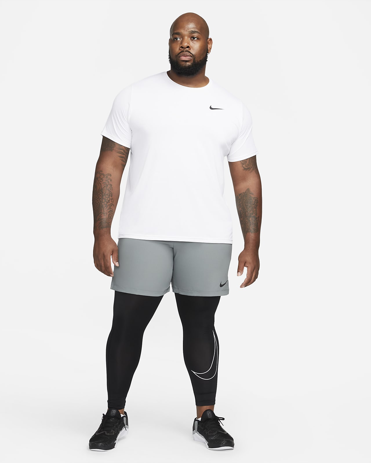 Nike Pro Dri Fit Compression Tights Camo Green DQ8363-386 Men's Size S Small  NEW
