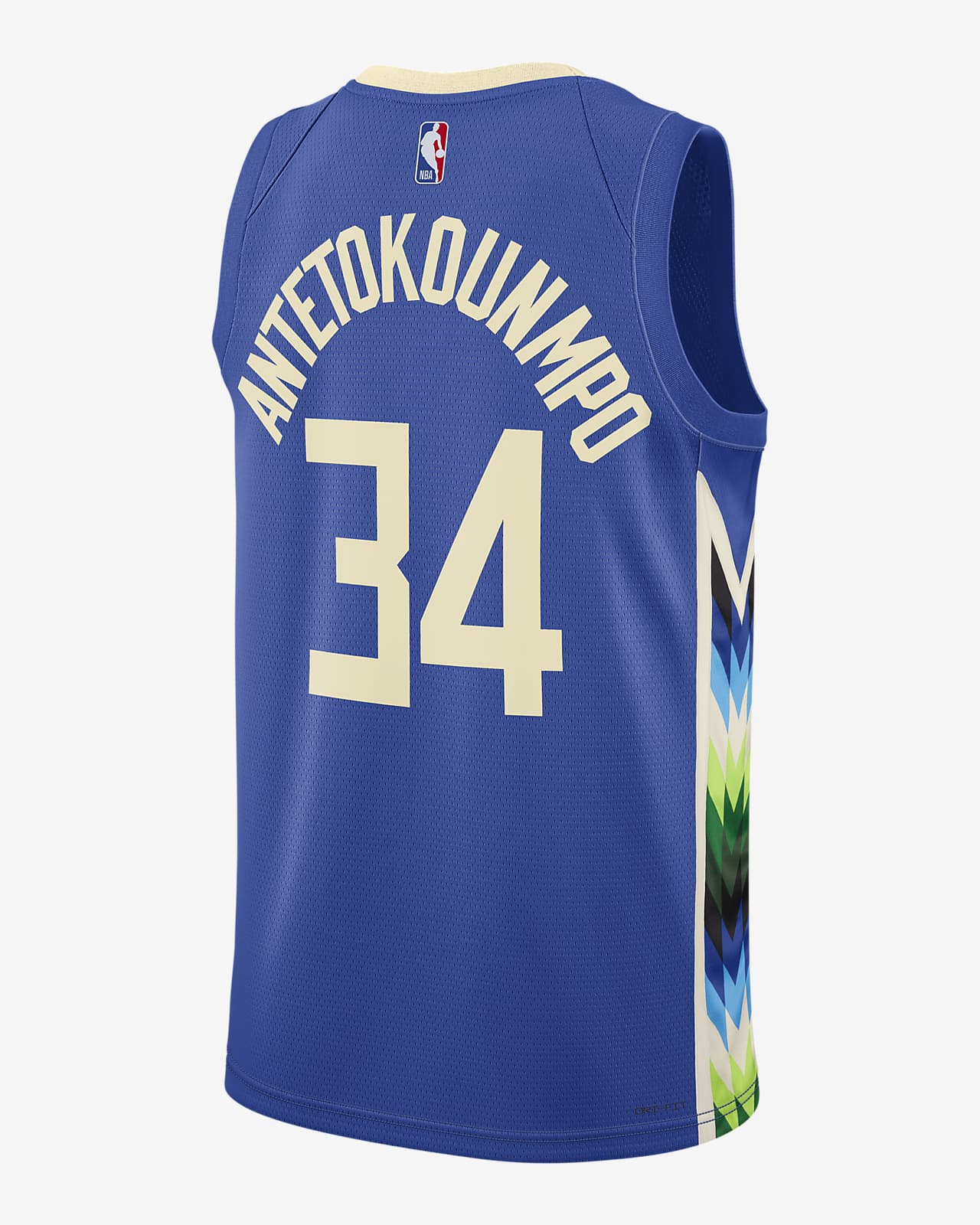 Giannis Antetokounmpo Milwaukee Bucks City Edition Camiseta Nike NBA Nike ES