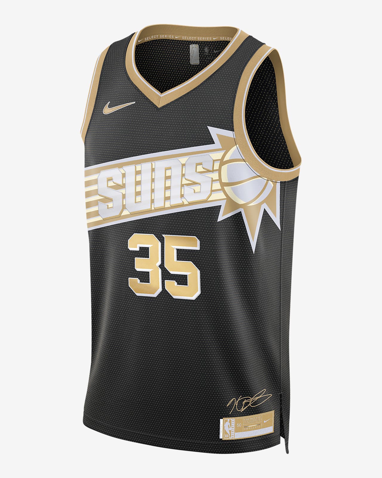 Jersey Nike Dri-FIT de la NBA Swingman para hombre Kevin Durant Phoenix Suns 2024 Select Series