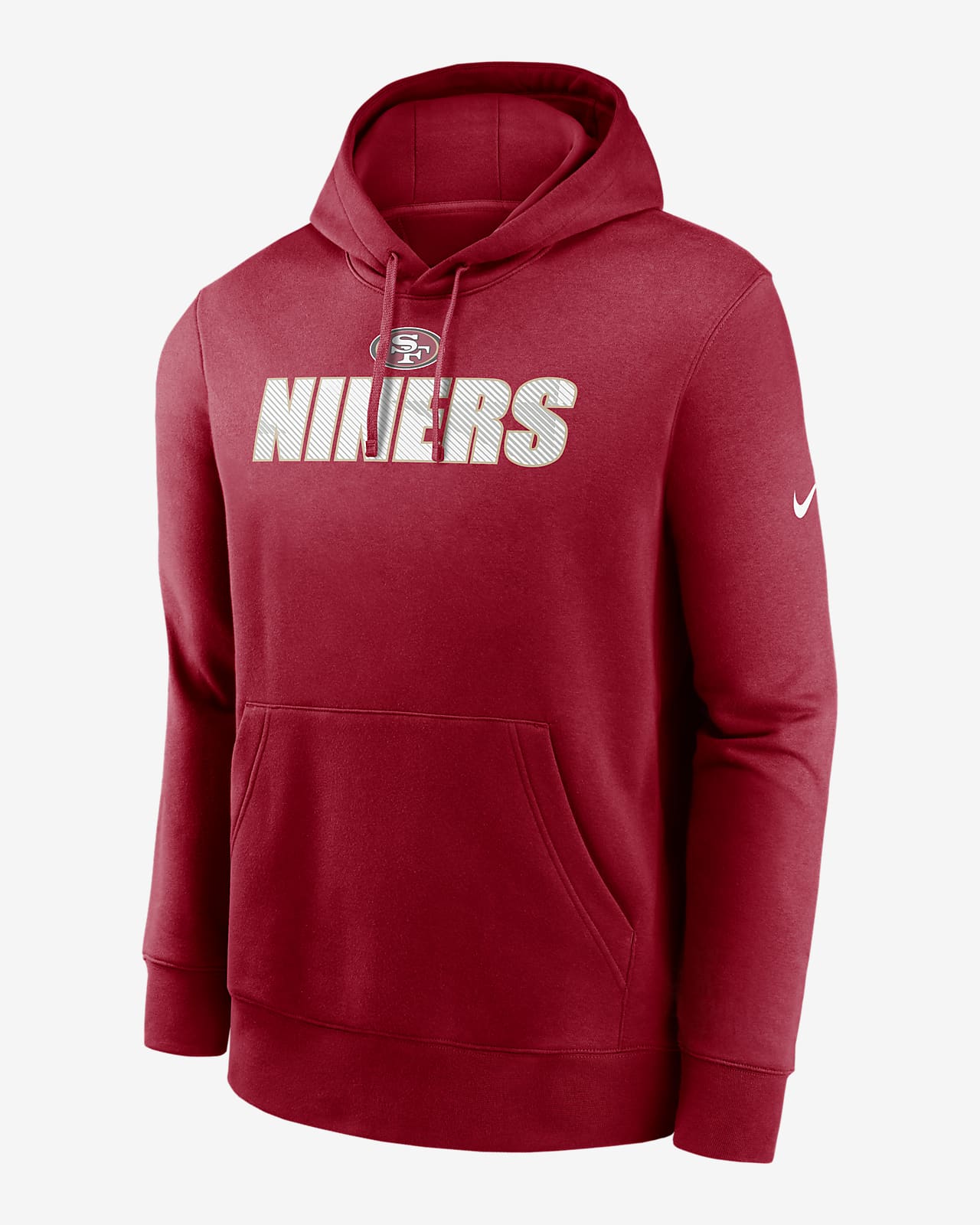 Sudadera capucha para hombre Nike Club (NFL 49ers). Nike.com