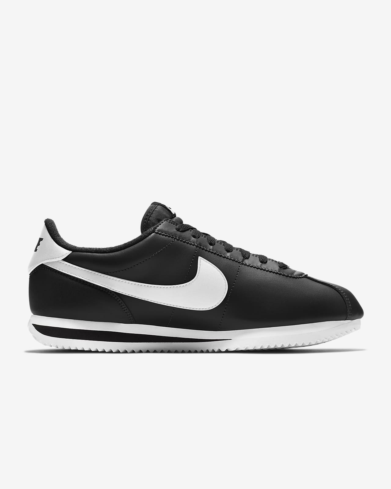Nike cortez negro con blanco Clearance