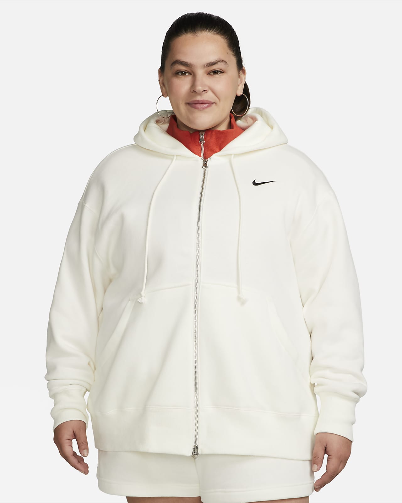 Nike Sportswear Phoenix Fleece Women's Oversized Full-Zip Hoodie -DQ5758010  -A24