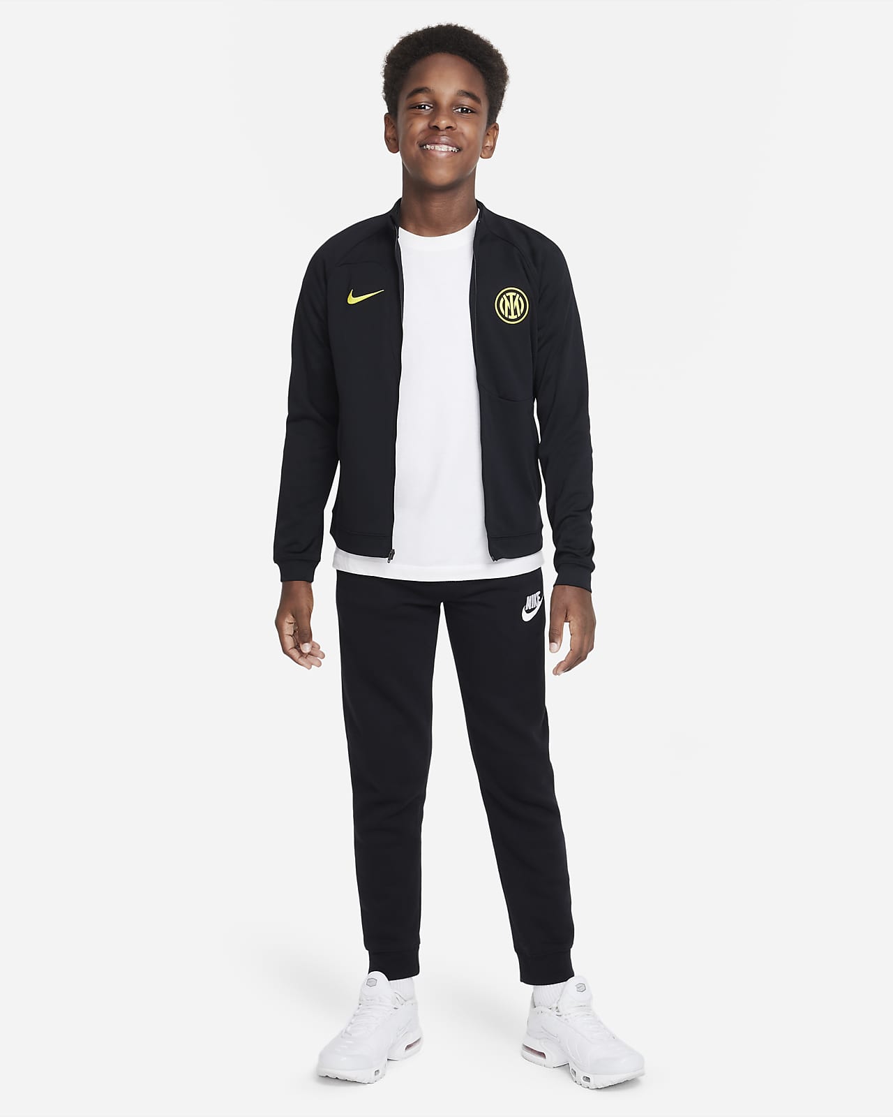 Kapel zonlicht patroon Inter Milan Academy Pro Older Kids' Full-Zip Knit Football Jacket. Nike SE
