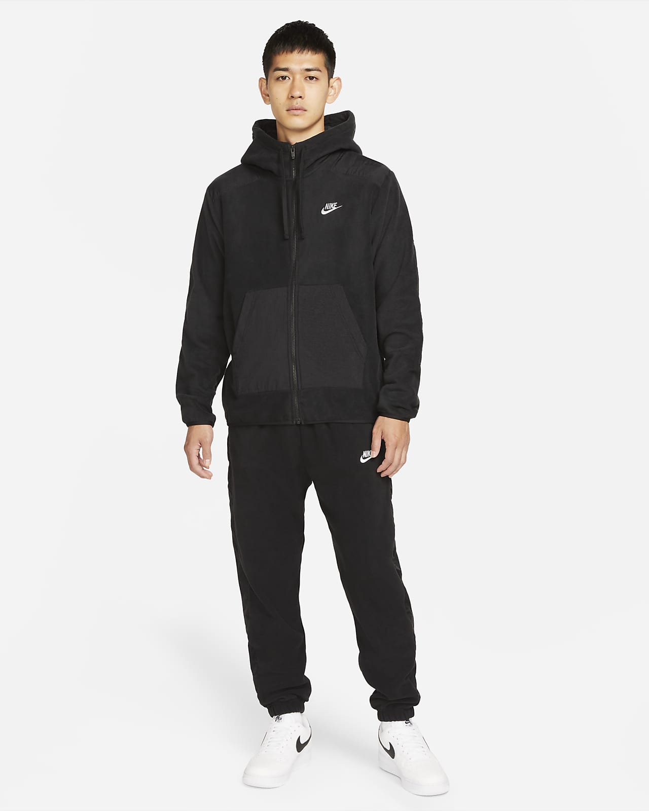 Nike Sportswear Style Essentials+ Men's Fleece Full-Zip Hoodie. Nike CZ