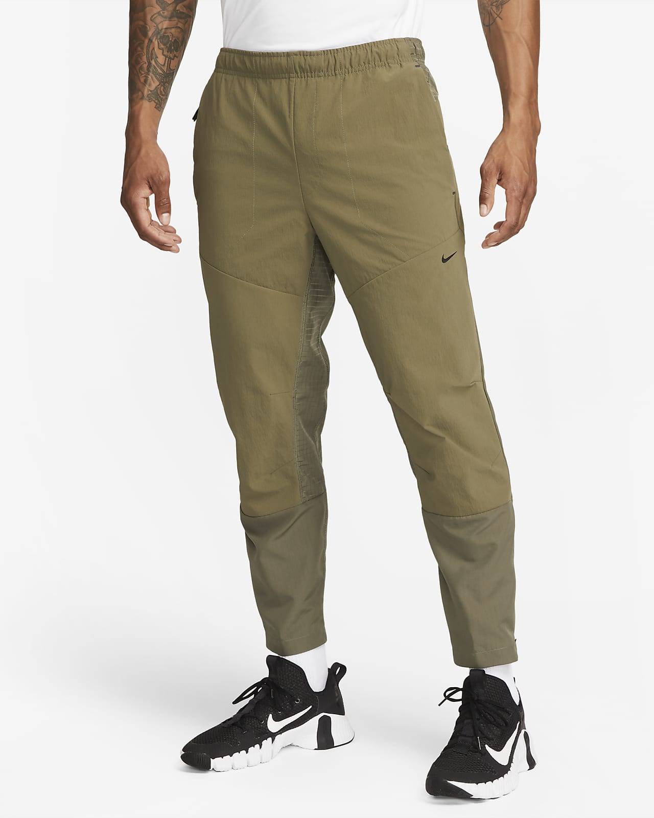 Nike Mens DriFIT Fleece Fitness Trousers Nike UK