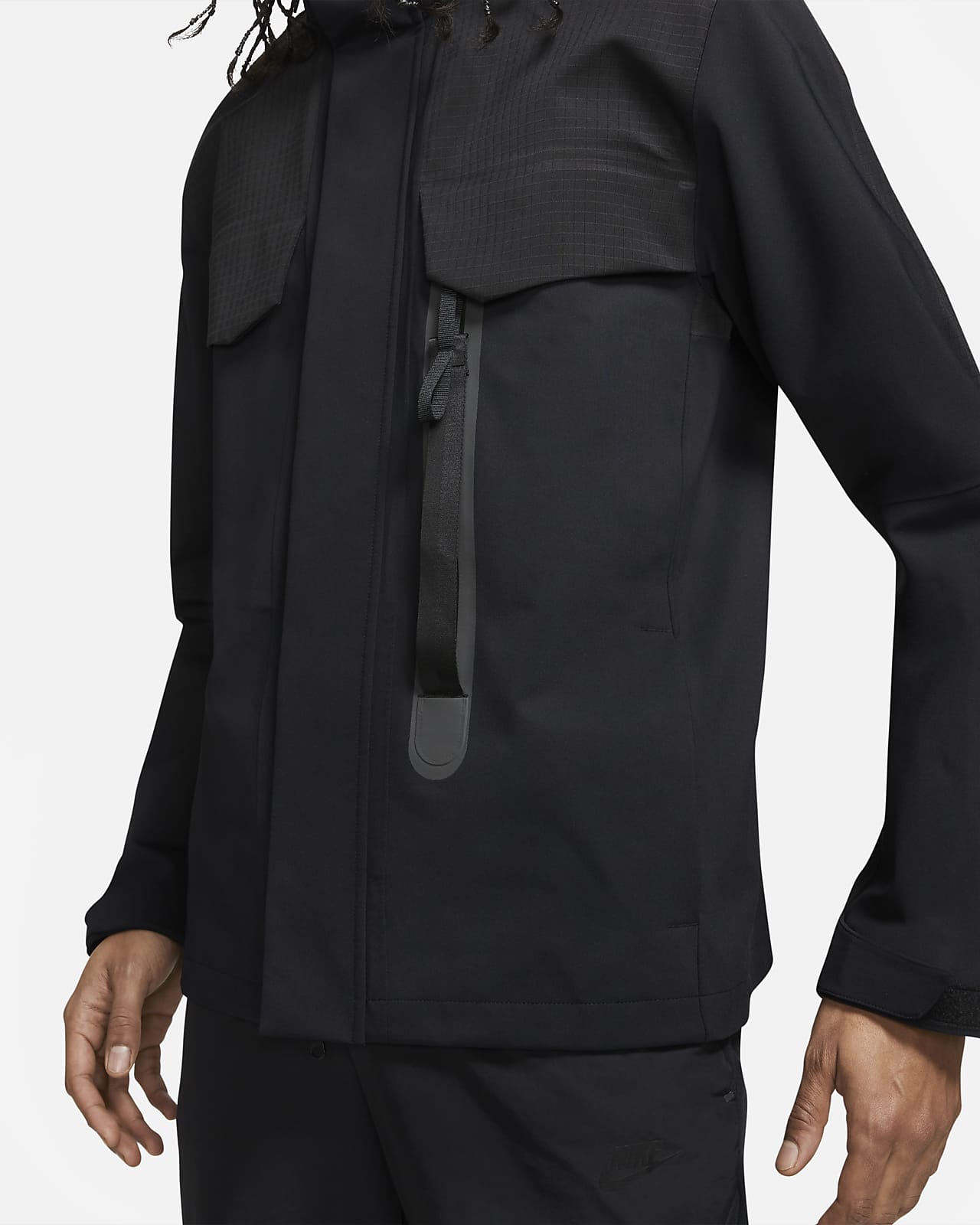 nike sportswear tech pack men's woven parka