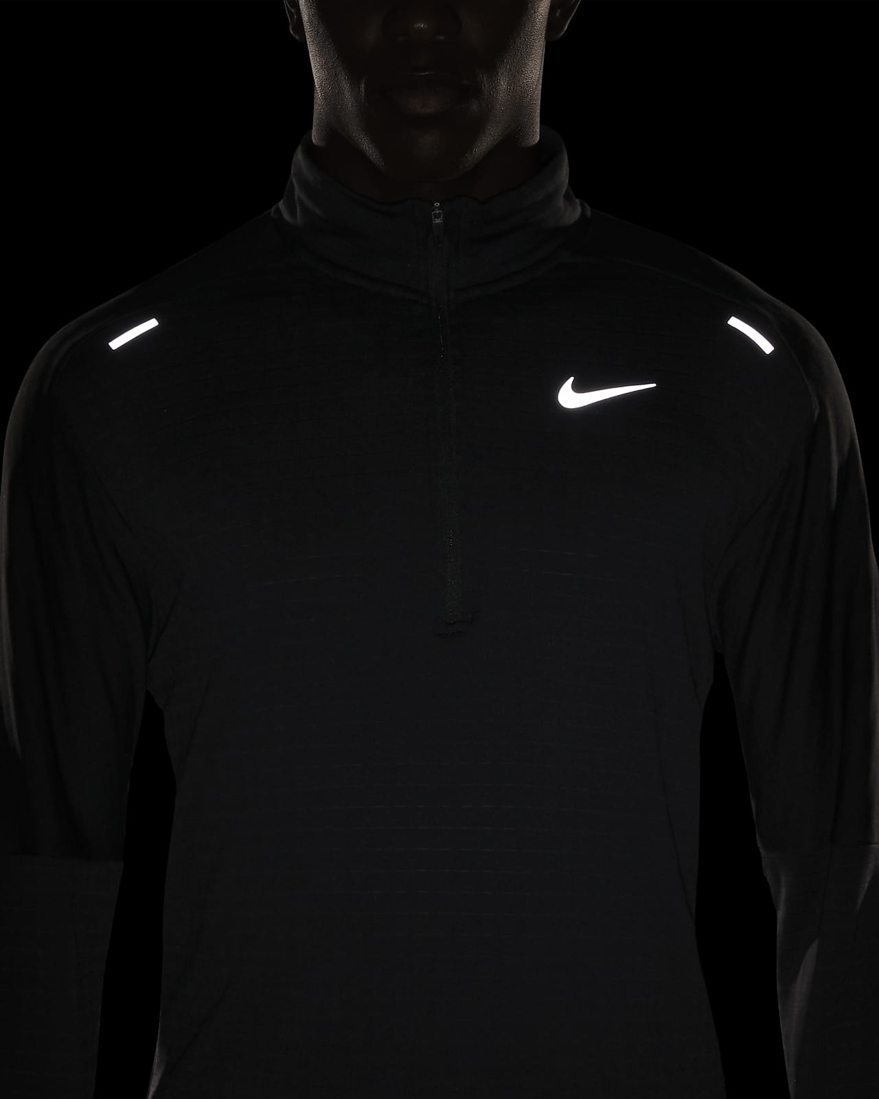 nike sphere 1 2 zip running top