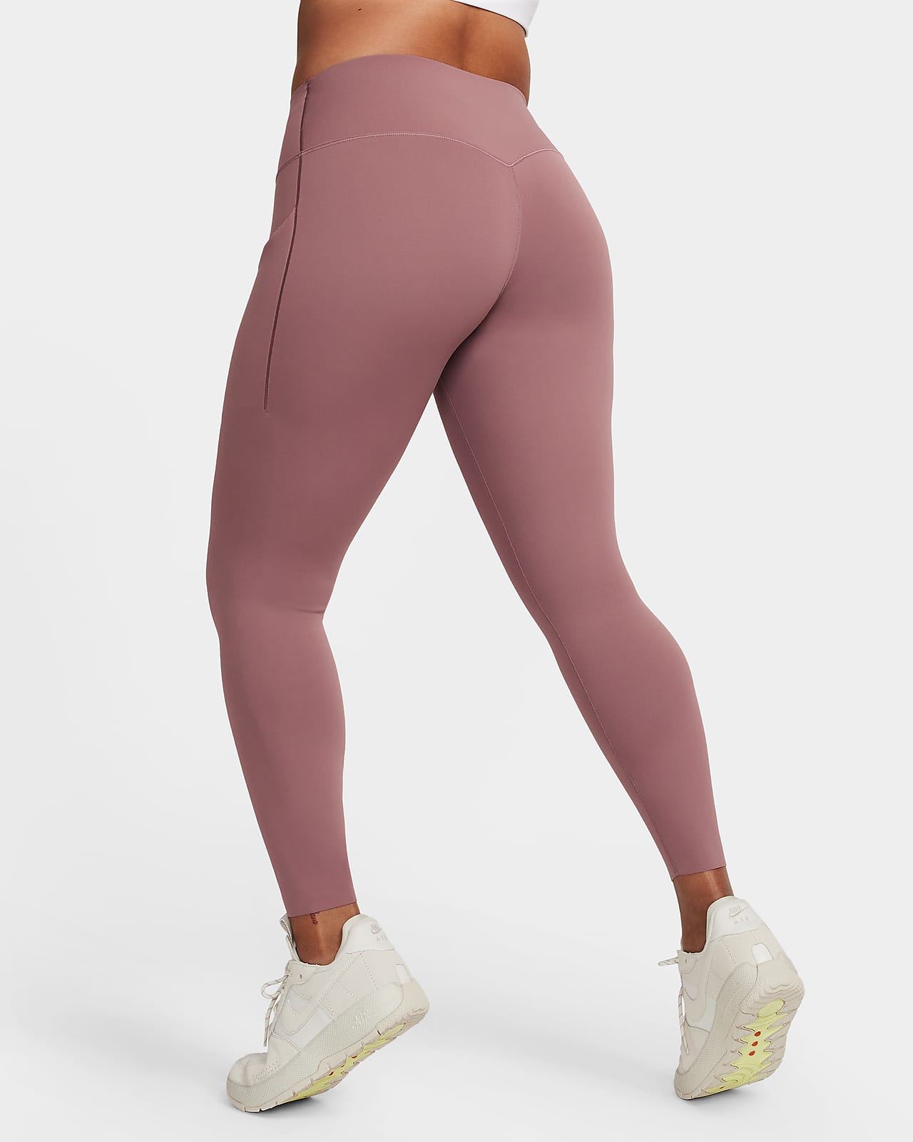 Nike Universa Women's Medium-Support Mid-Rise 7/8 Leggings with Pockets.  Nike AU