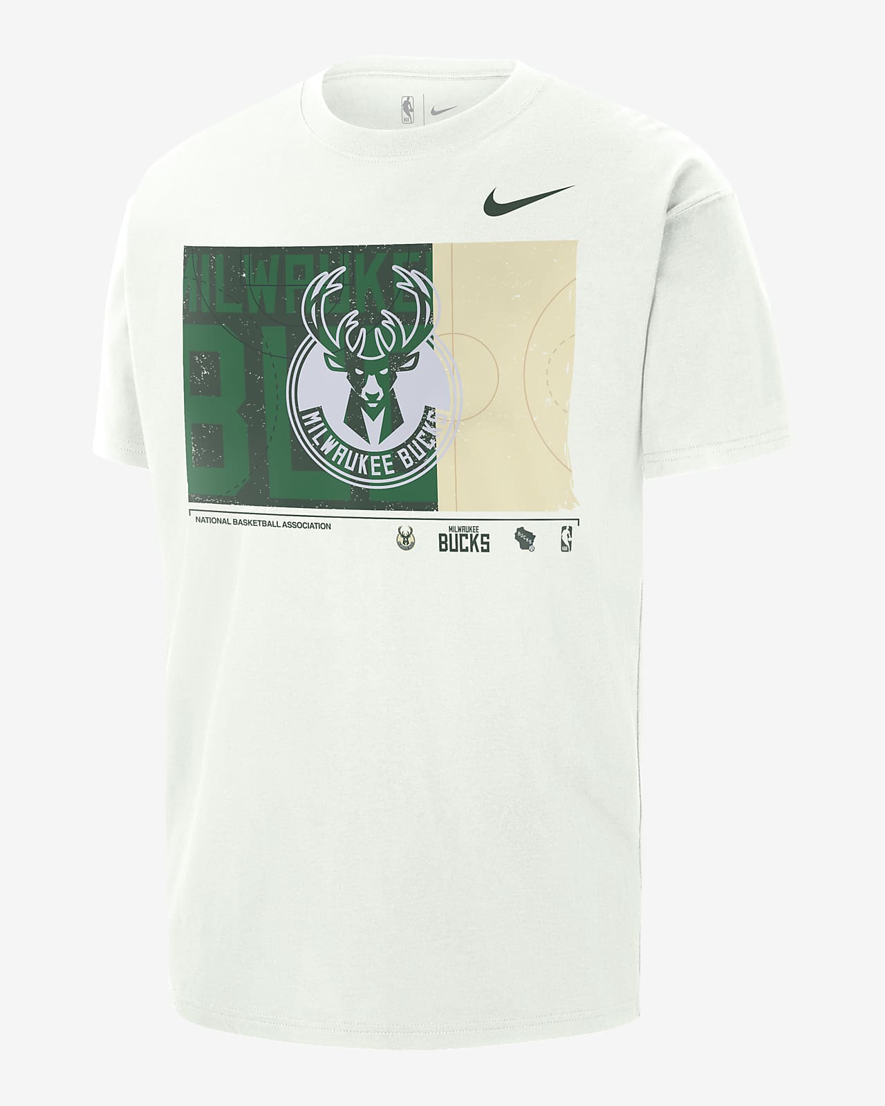 Milwaukee Bucks Essential Men's Nike NBA Max90 T-Shirt