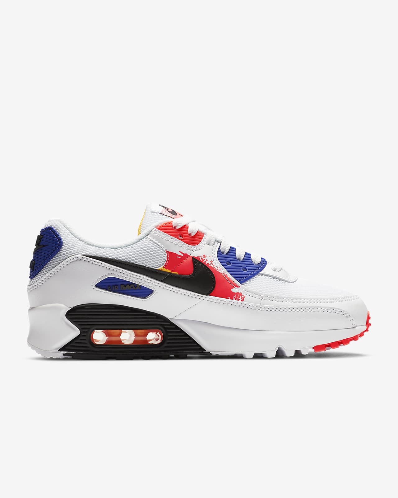 white and black nike air max 90 womens