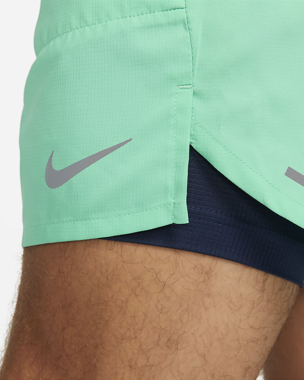 Nike Stride Mens Dri Fit 18cm Approx 2 In 1 Running Shorts Nike Lu