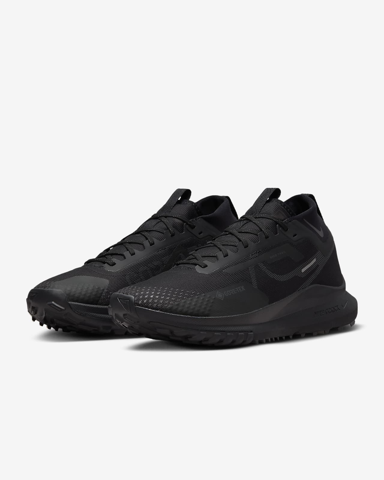 Nike Running React Pegasus Trail 4 Gore-TEX trainers in black