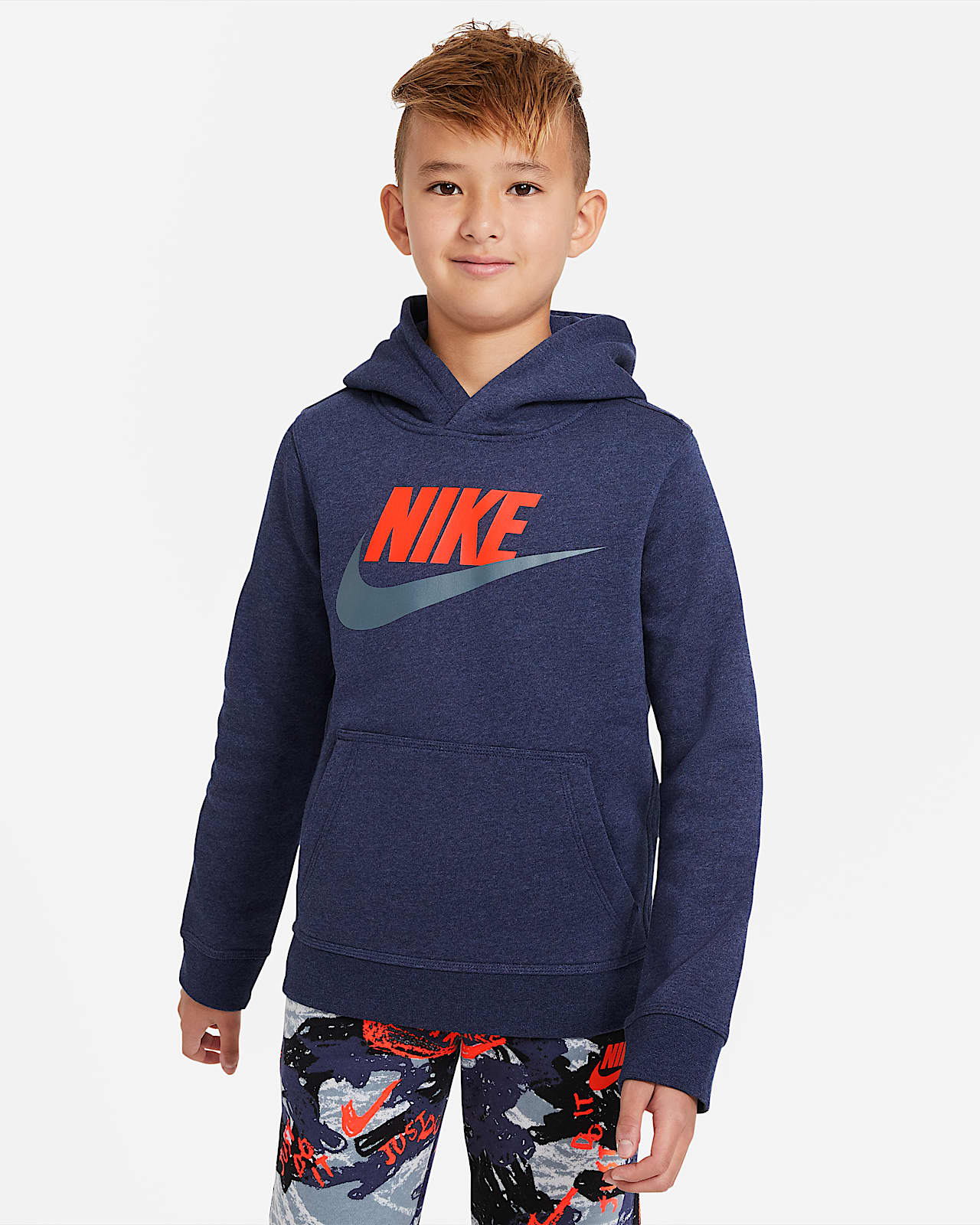 nike sportswear club fleece pacific blue