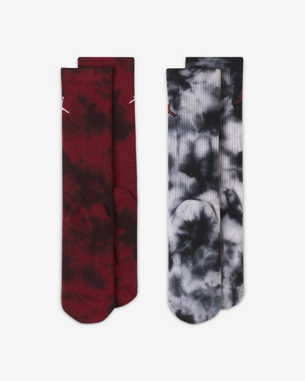 tie dye jordan socks