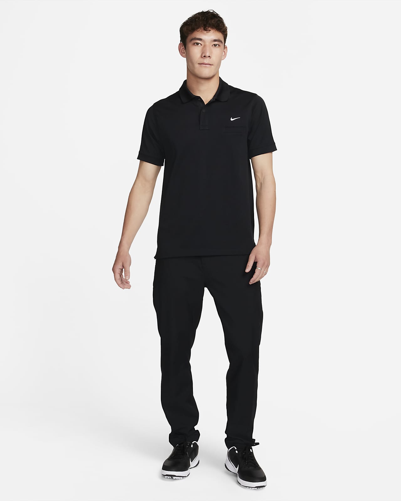 ナイキ ゴルフウェア 2XL XXL ポロシャツ NIKE GOLF ブルー