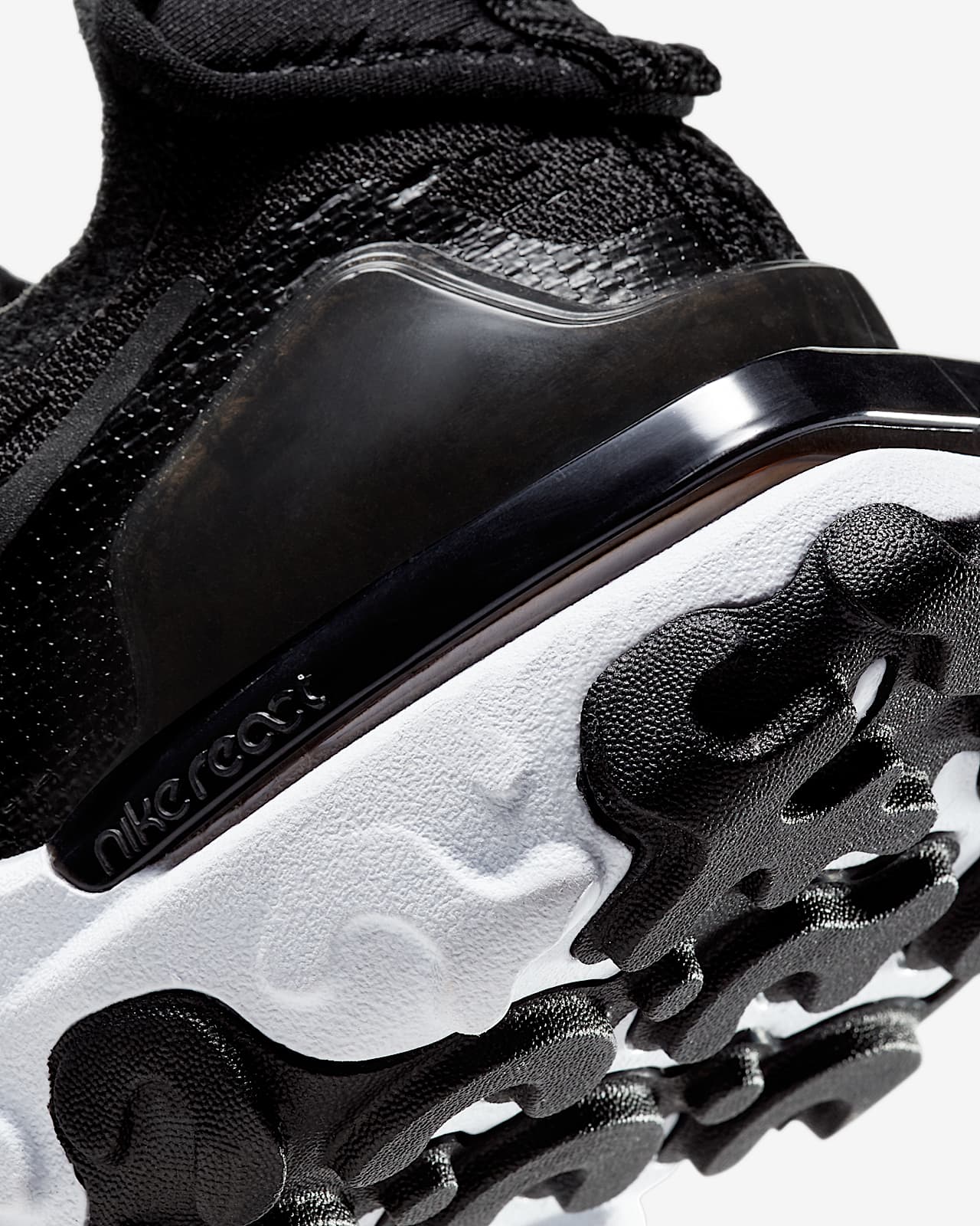 nike react kids black