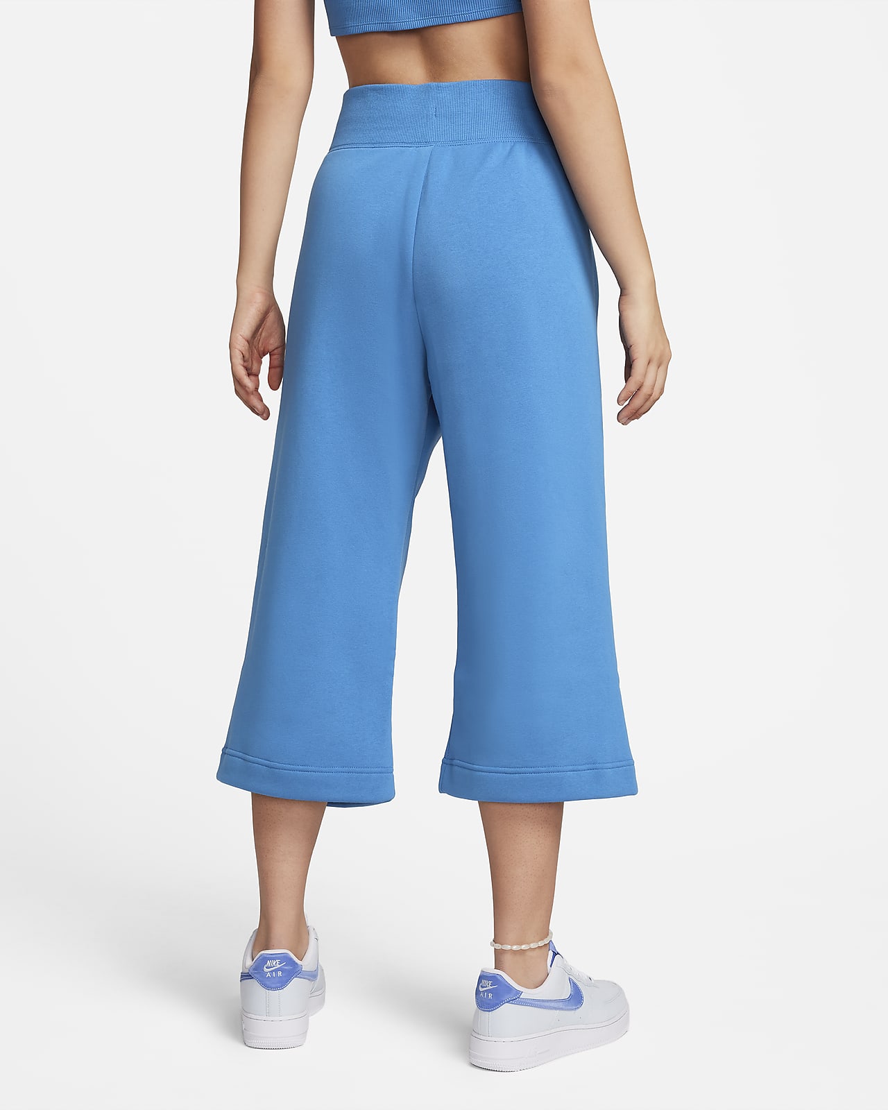 Pantalon de survêtement 7/8 taille haute Curve Nike Sportswear Phoenix  Fleece pour femme. Nike LU