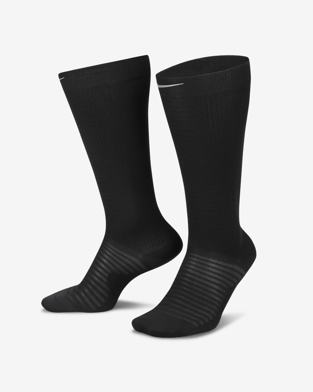 Κάλτσες συμπίεσης για τρέξιμο που φτάνουν επάνω από τη γάμπα Nike Spark Lightweight