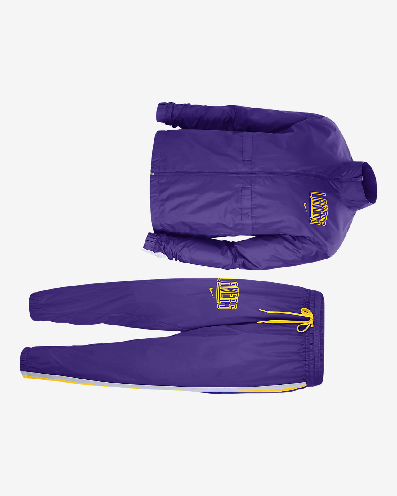 nike nba los angeles lakers courtside tracksuit
