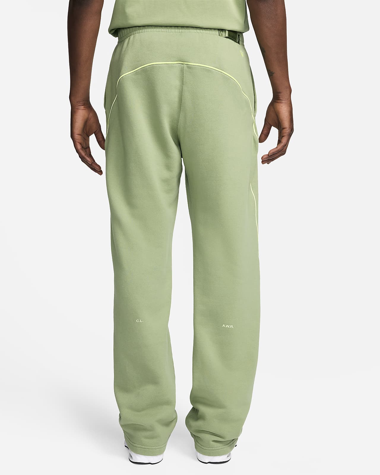 Jogger Pants Nike x NOCTA Men's Open-Hem Fleece Pants Oil Green