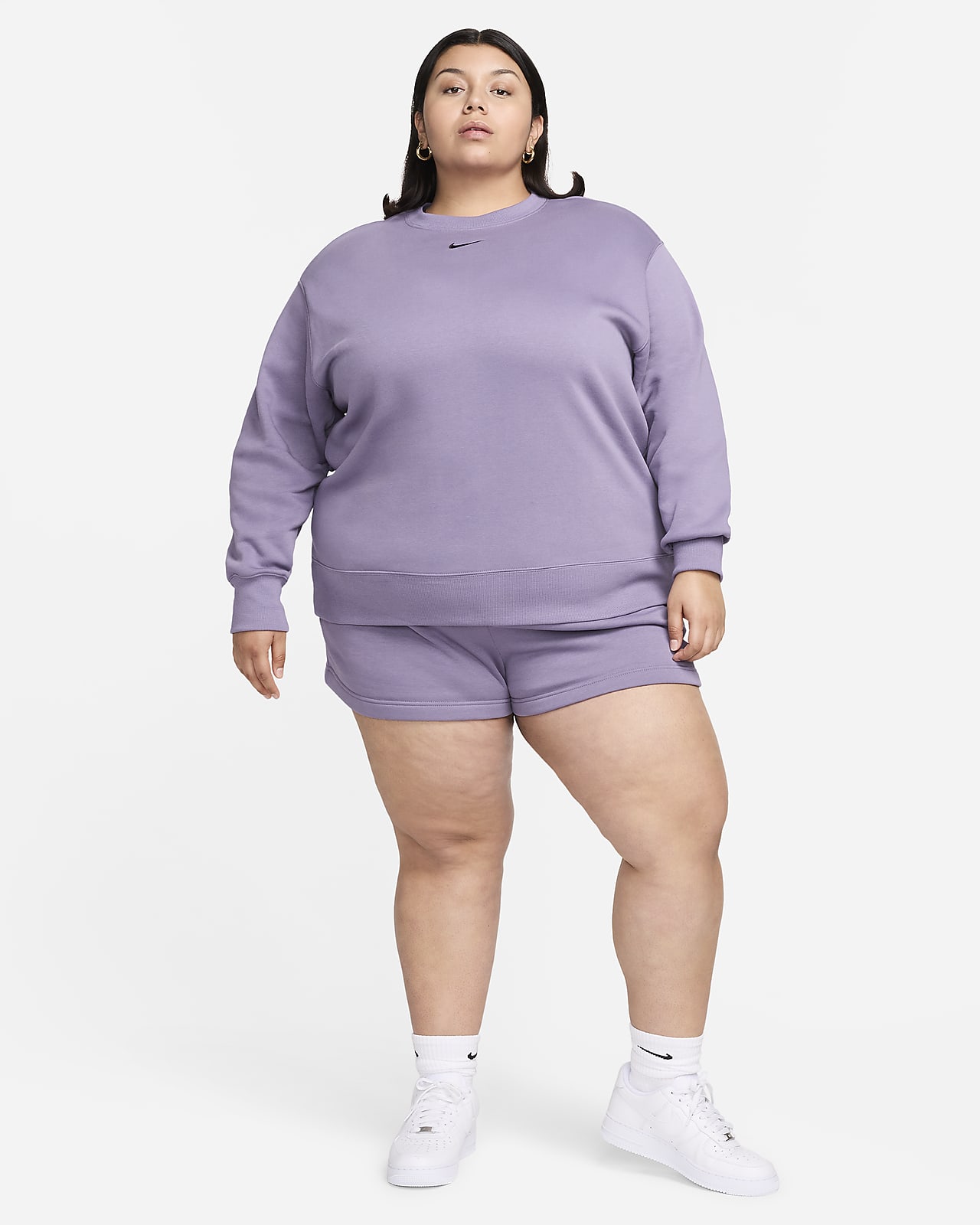 Nike Sportswear Phoenix Fleece Women's Oversized Crew-Neck Sweatshirt (Plus  Size)