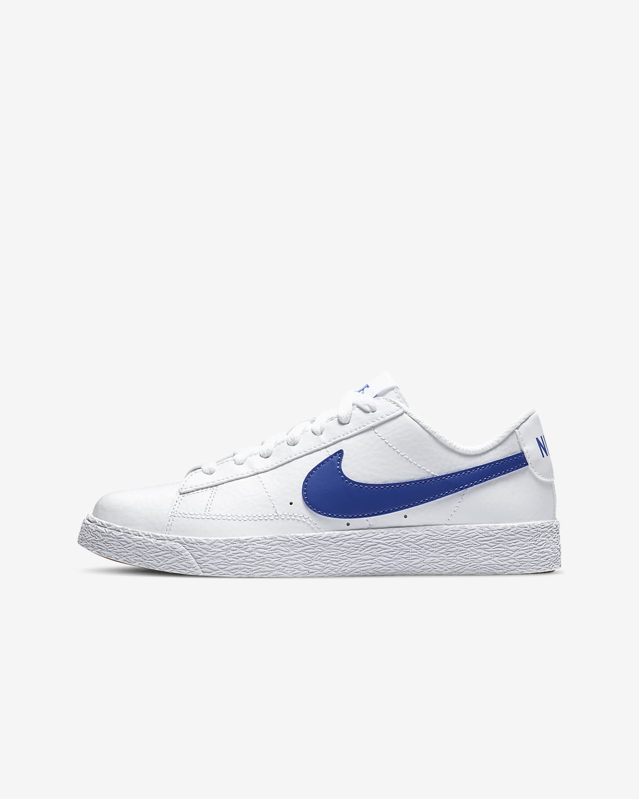nike low blazers blue