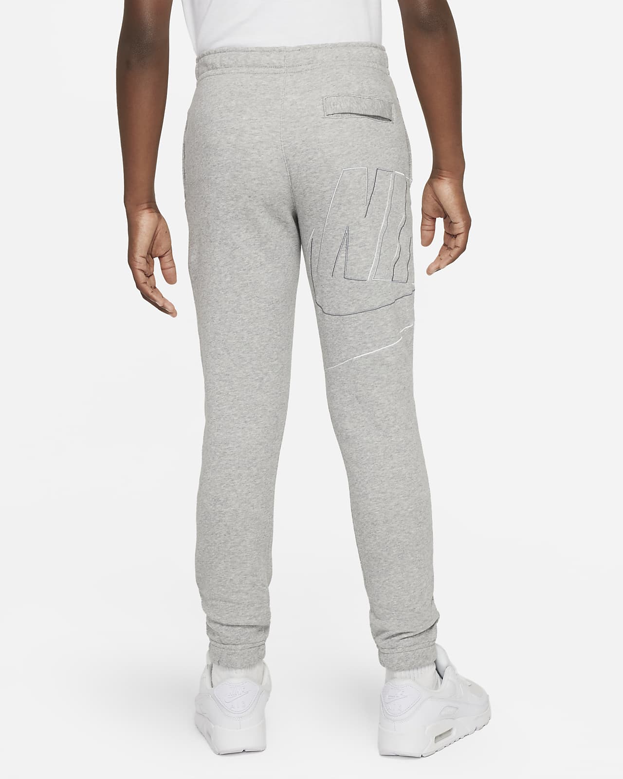 gray mens nike joggers