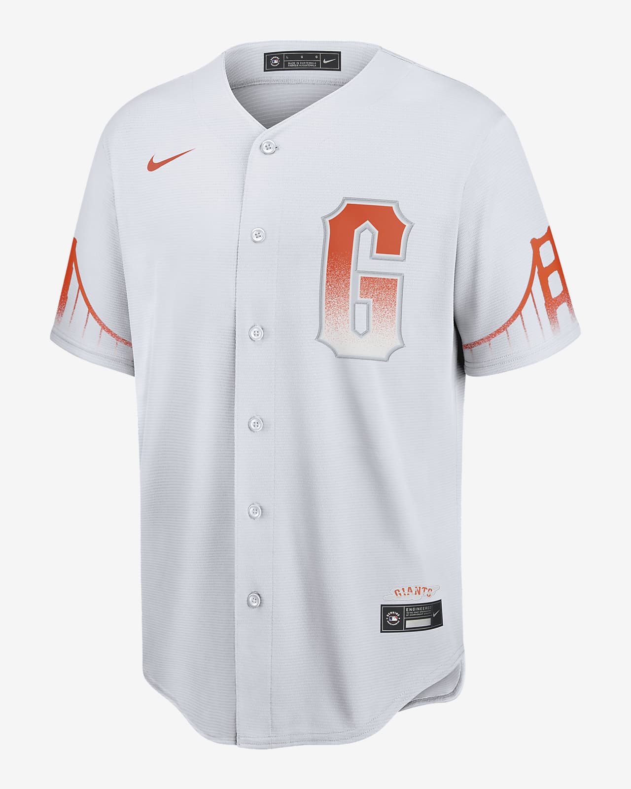 MLB San Francisco Giants City Connect Men's Replica Baseball Jersey.