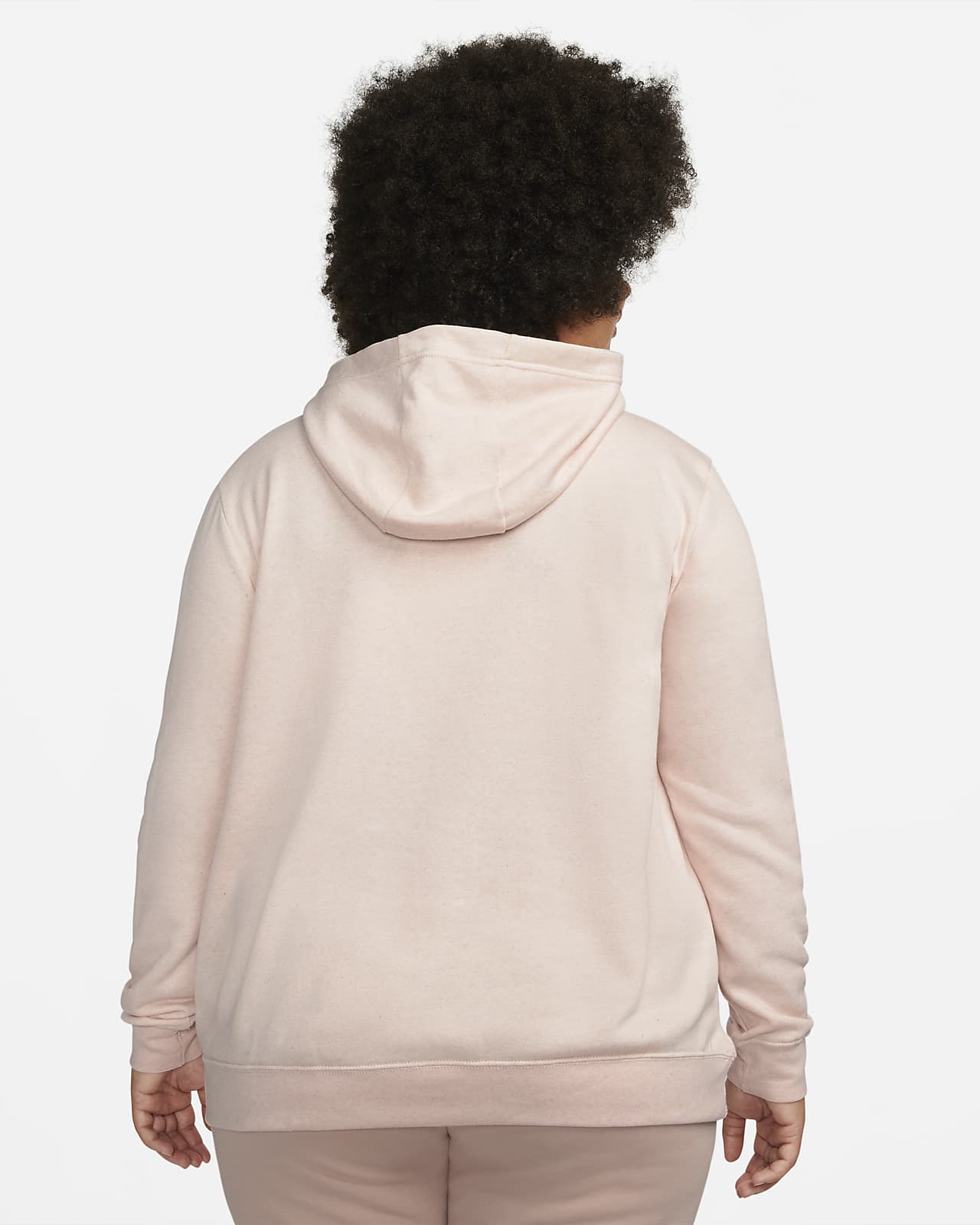funnel neck hoodie plus size