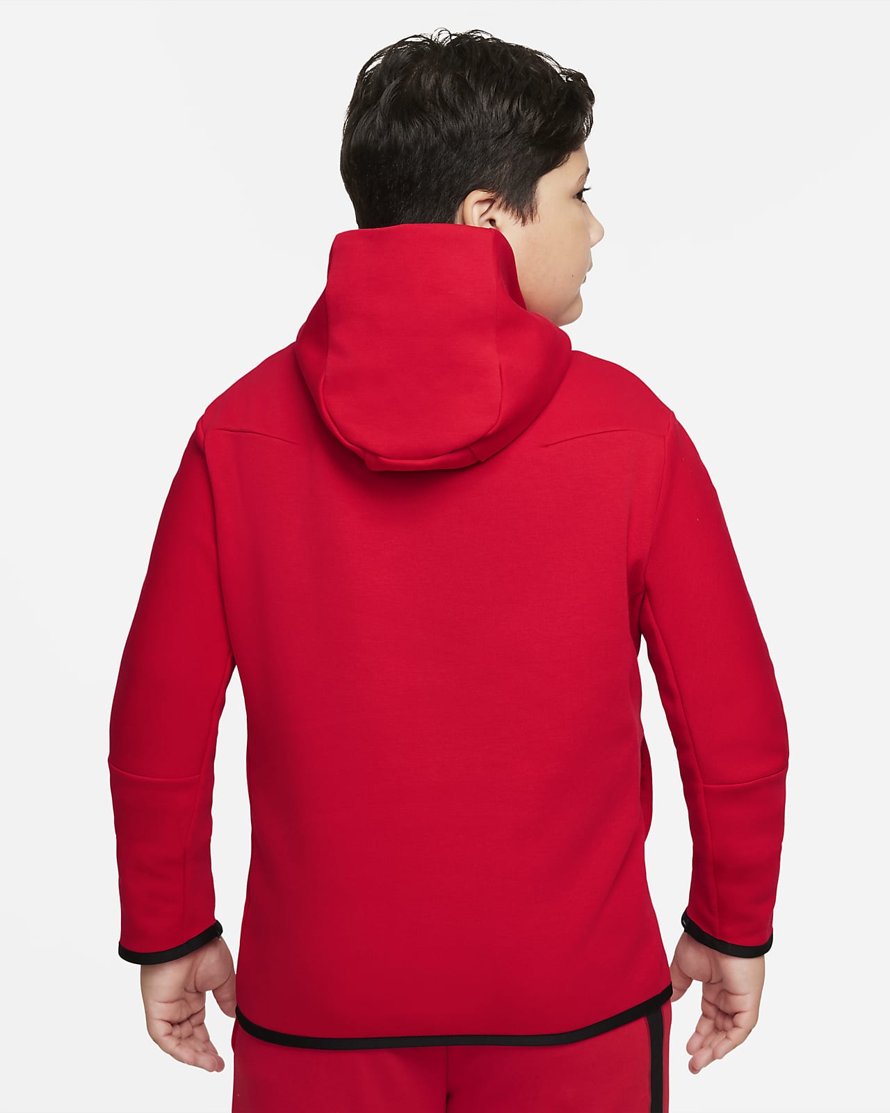 Extensamente Alcalde Inmoralidad Nike Sportswear Tech Fleece Big Kids' (Boys') Full-Zip Hoodie (Extended  Size). Nike.com