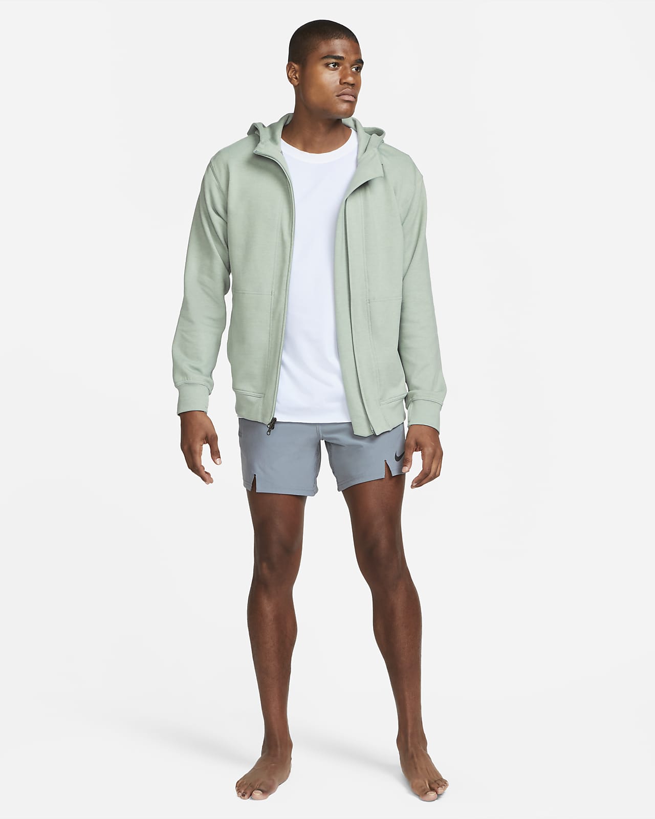 Nike Dri-FIT Men's Fleece Full-Zip Fitness Hoodie