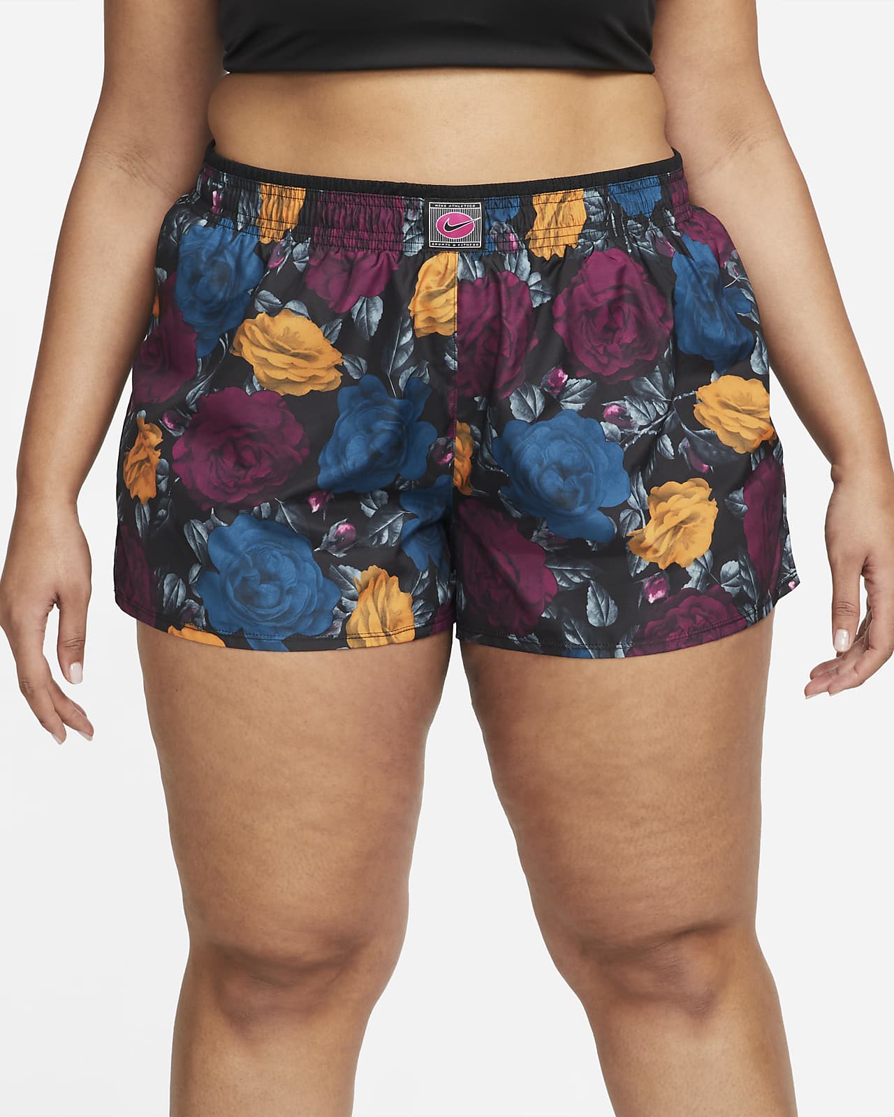 Shorts de running estampados para mujer (talla grande) Nike Dri-FIT Icon  Clash 10K. Nike.com