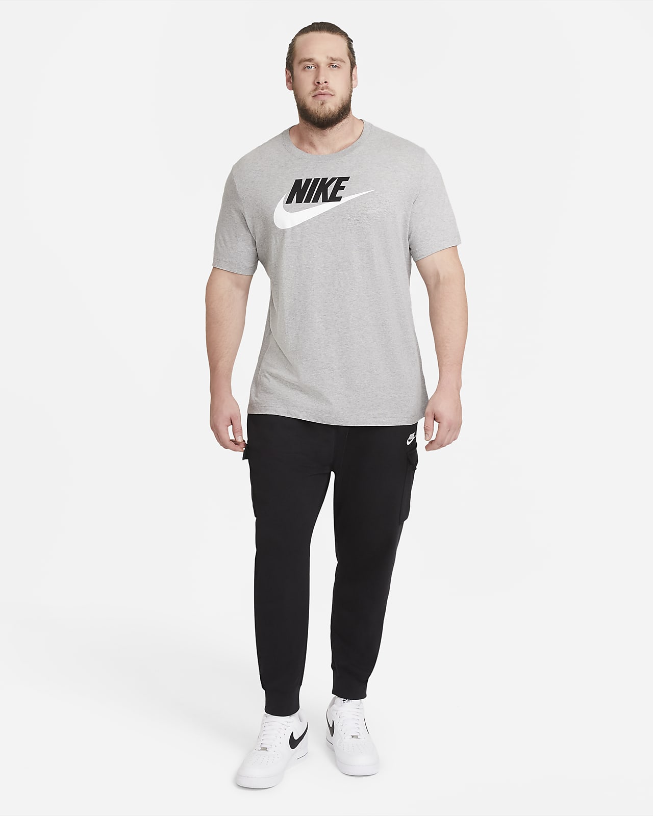 Hommes Gris Hauts et tee-shirts. Nike LU