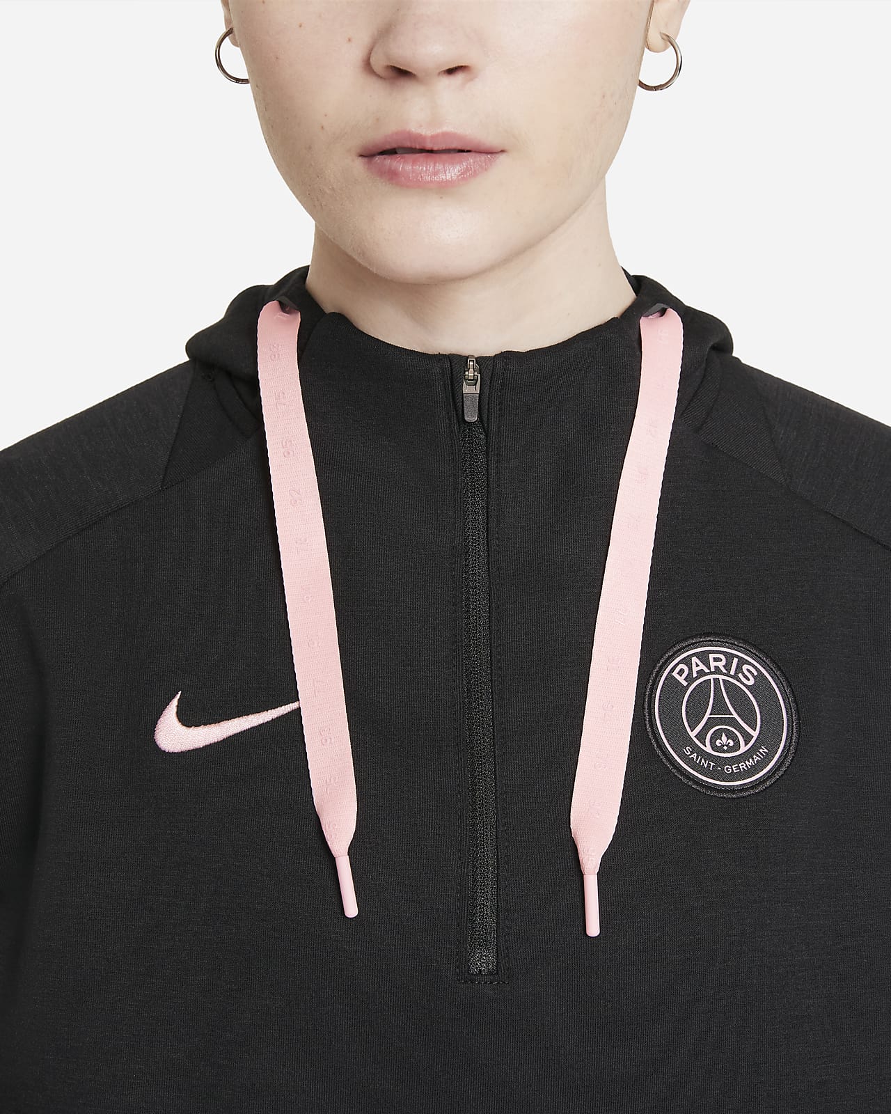 Paris Saint-Germain Kinder Kapuzen-Sweatshirt mit Reißverschluss offizielle Kollektion 