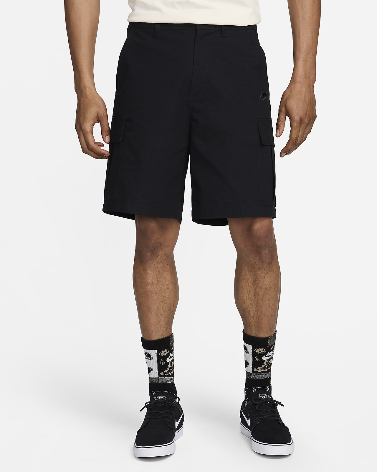 Shorts cargo in tessuto Nike Club – Uomo