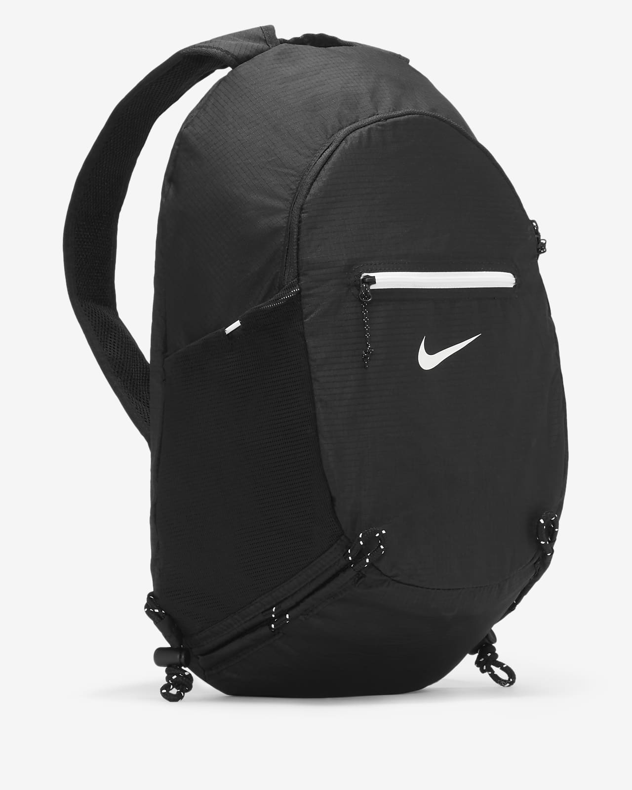 nike stash packable lightweight backpack in black