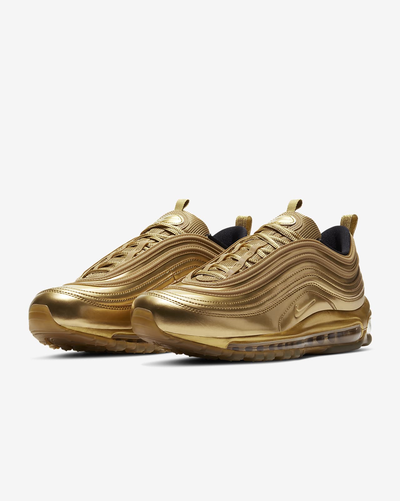 nike gold color shoes