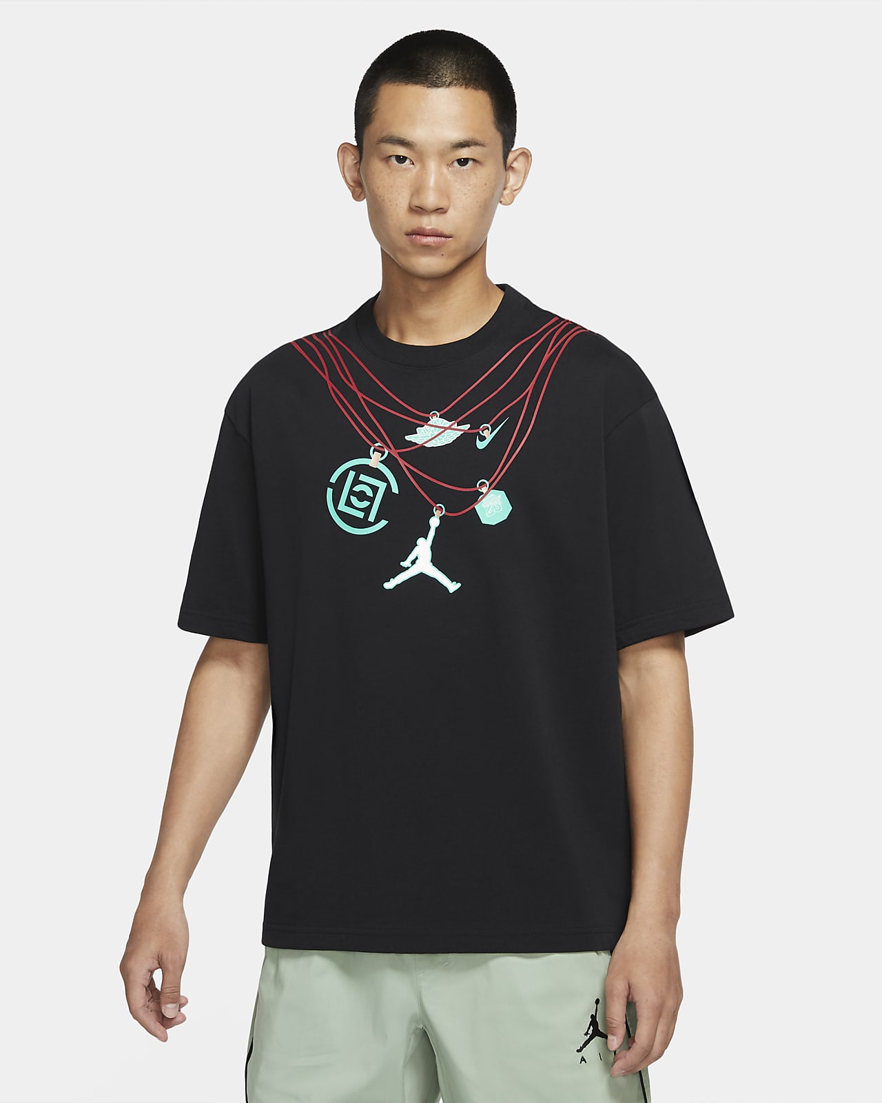 Jordan x CLOT Men's T-Shirt. Nike JP